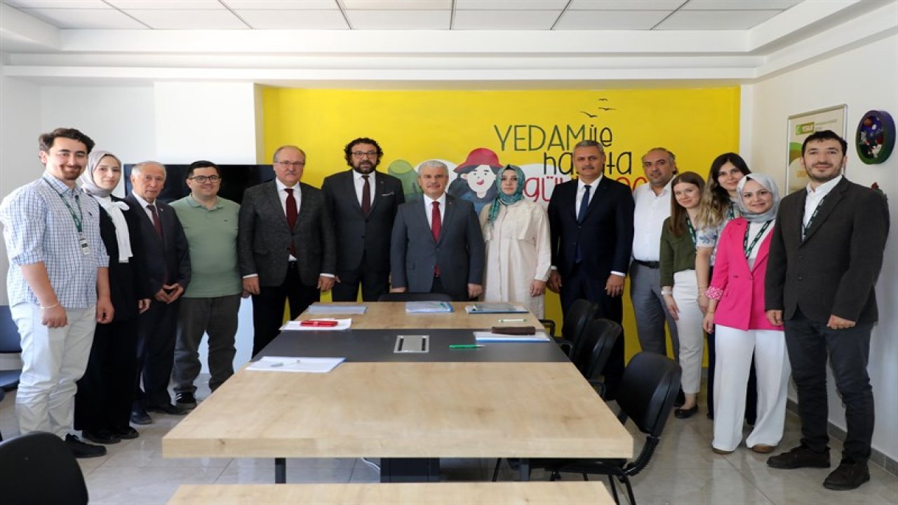 Vali Akın, YEDAM Konya Şubesinin misafiri oldu!