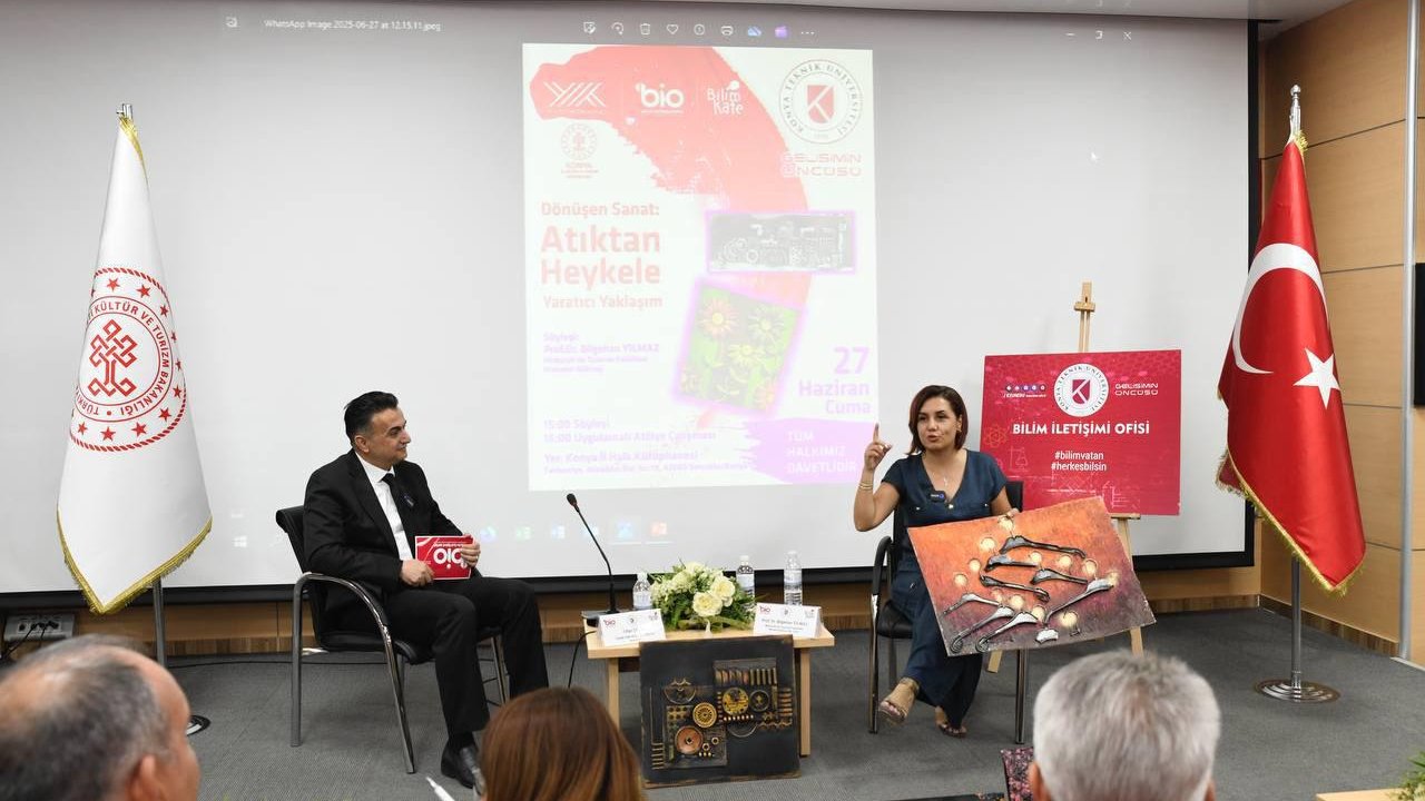 Konya’da “Dönüşen Sanat” Etkinliği yapıldı!