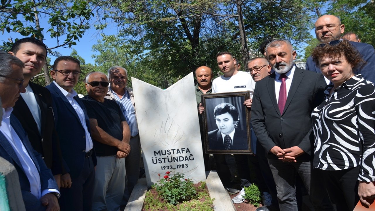 CHP Konya, Mustafa Üstündağ’ı unutmadı!
