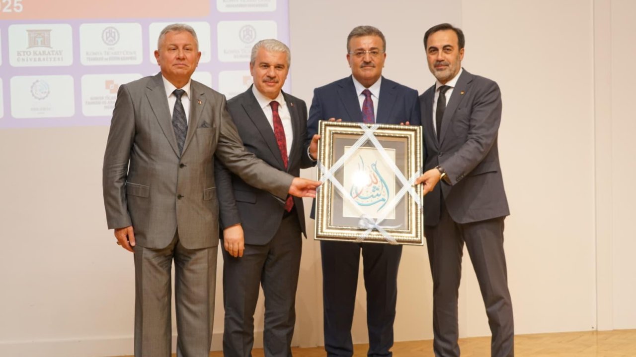 Faruk Özçelik KTO'da konuştu; "Konya, Türkiye'ye Güç Veriyor"