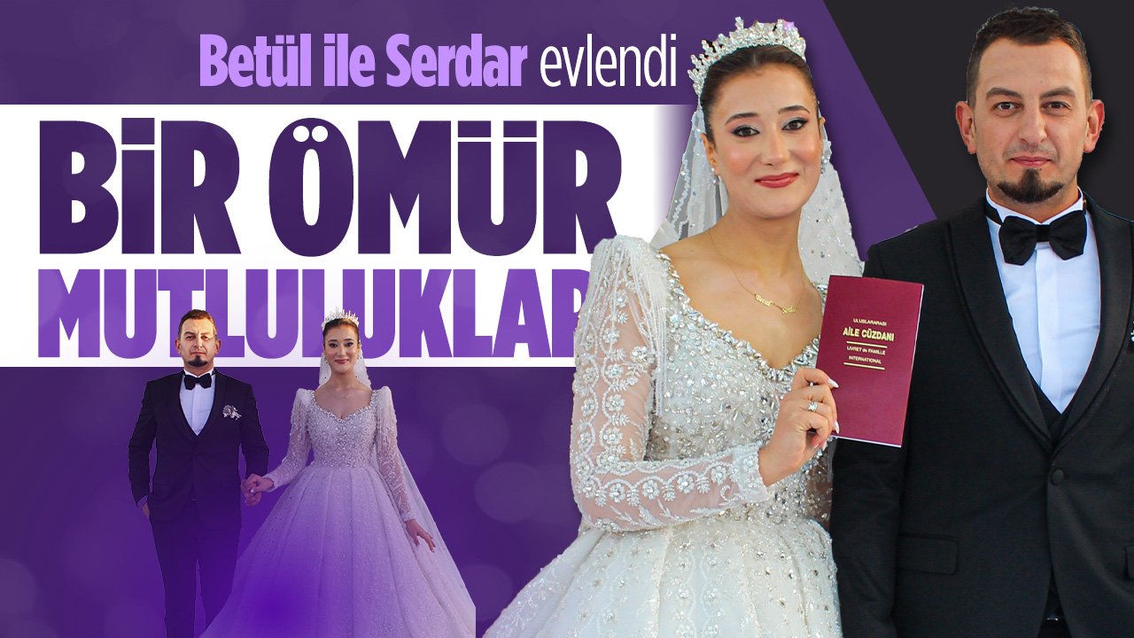 Dündar ve Vural aileleri akraba oldu: Betül ile Serdar’a Mutluluklar