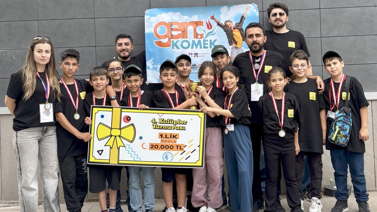 Genç KOMEK öğrencileri Türkiye Şampiyonu oldu