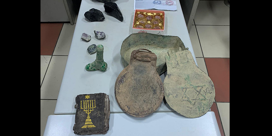 Tarihi eser operasyonunda 1 şüpheli yakalandı