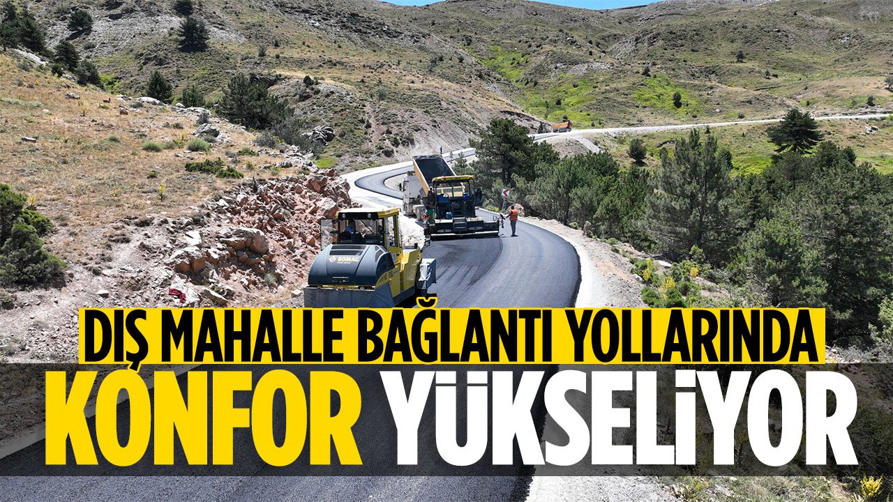 Selçuklu'da dış mahalle bağlantı yollarında konfor yükseliyor