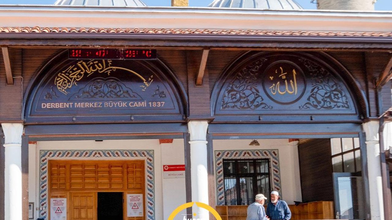 Tarihe tanıklık eden Derbent Ulu Cami ziyaretçilerini bekliyor!