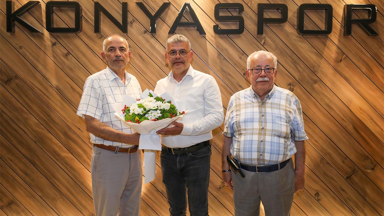 Konya Eşrafı'ndan Konyaspor'a 'Hayırlı Olsun' ziyareti