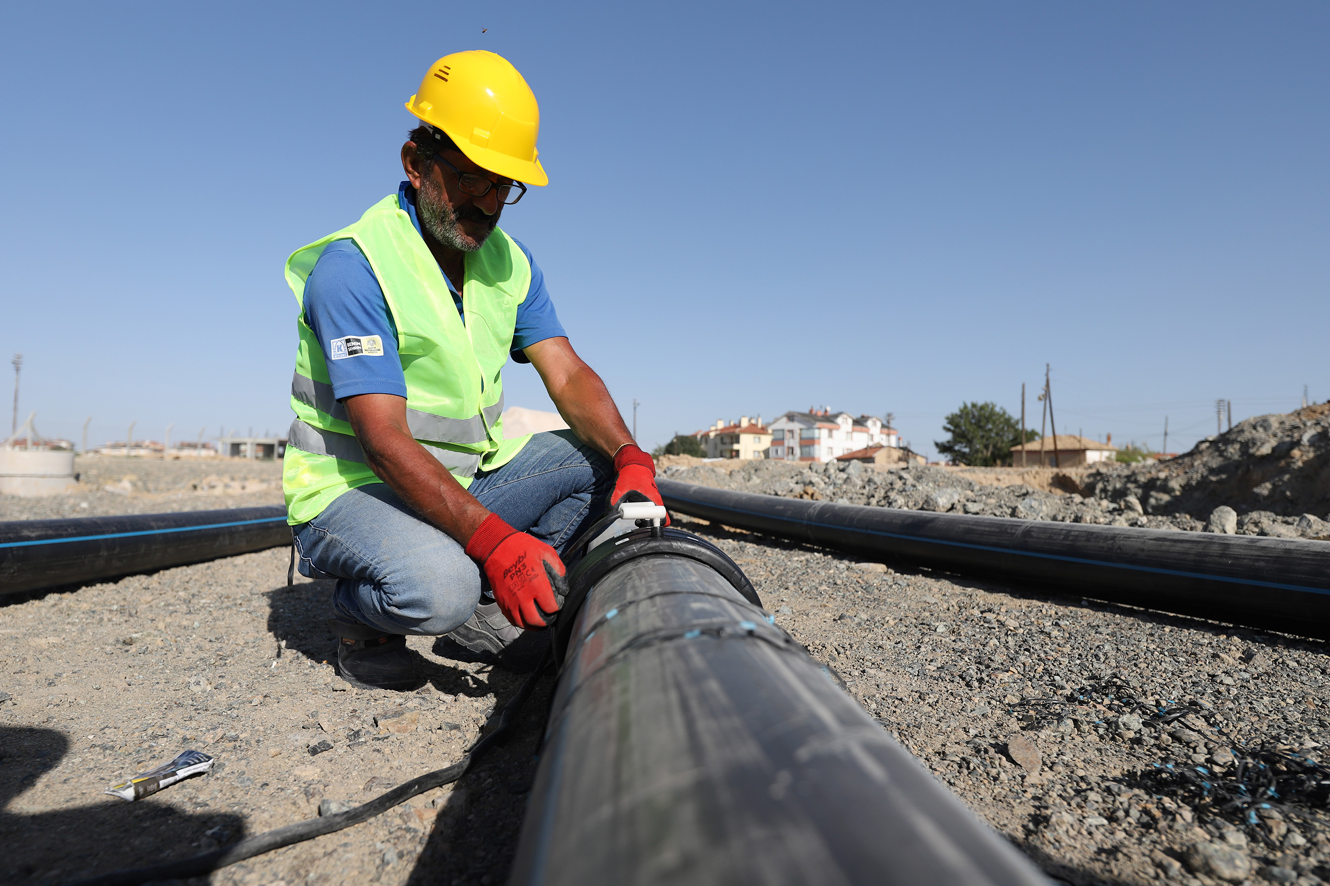 Alparslan Türkeş Caddesi’ne 12 Km’lik Yeni Su Şebeke Hattı