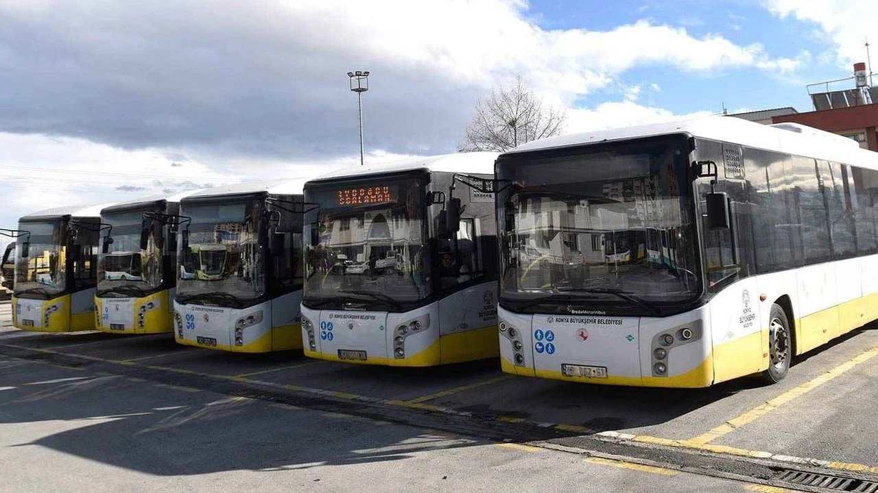 Konya'da toplu ulaşım duyurusu: Bu hatta güzergah değişti!