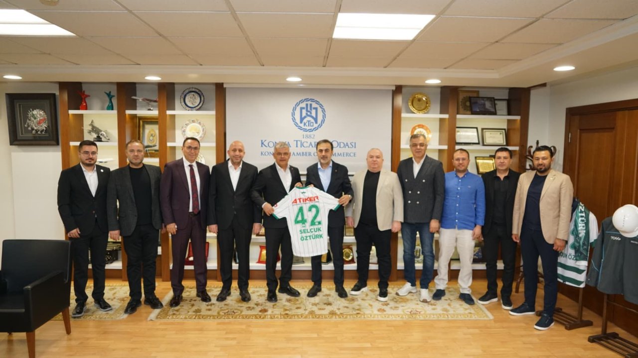 Konyaspor'dan Konya Ticaret Odası'na ziyaret