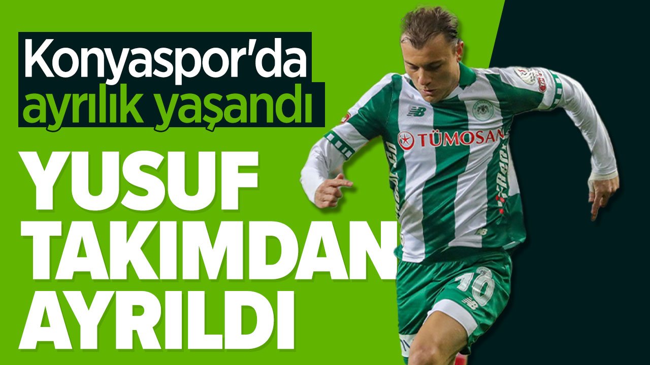 Konyaspor'da 10 numara takımdan ayrıldı: İşte Yusuf Erdoğan'ın yeni takımı