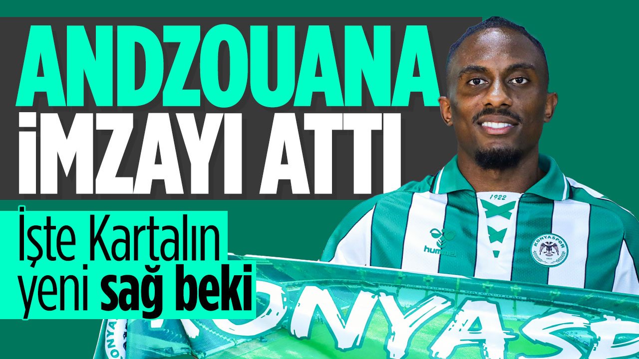 Yeni sağ bek takıma katıldı: Konyaspor Yhoan Andzouana'yı duyurdu