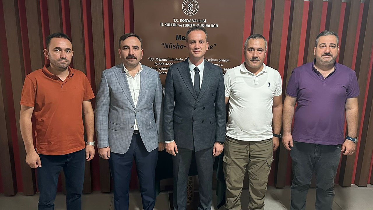 İl Kültür ve Turizm Müdürü Fikret Fidan’ı ziyaret ettiler