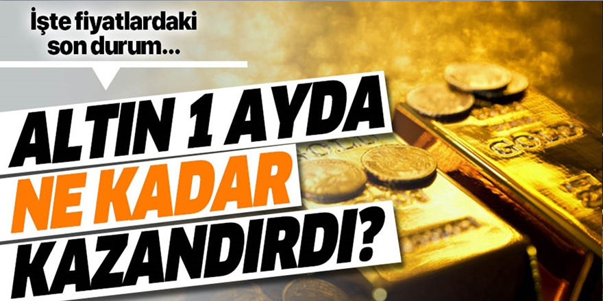Altının kilogramı 1milyon 27 bin 500 liraya yükseldi