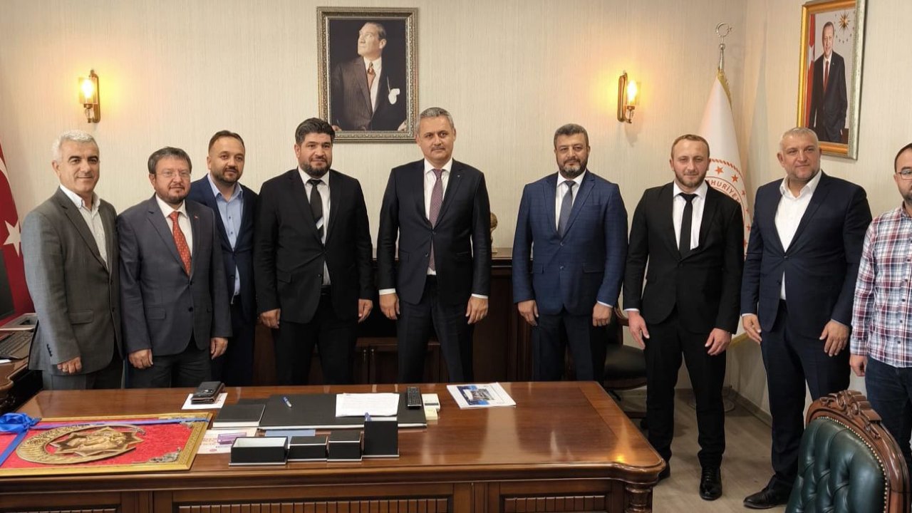 Sağlık-Sen’den, Yavuz’a hayırlı olsun ziyareti!