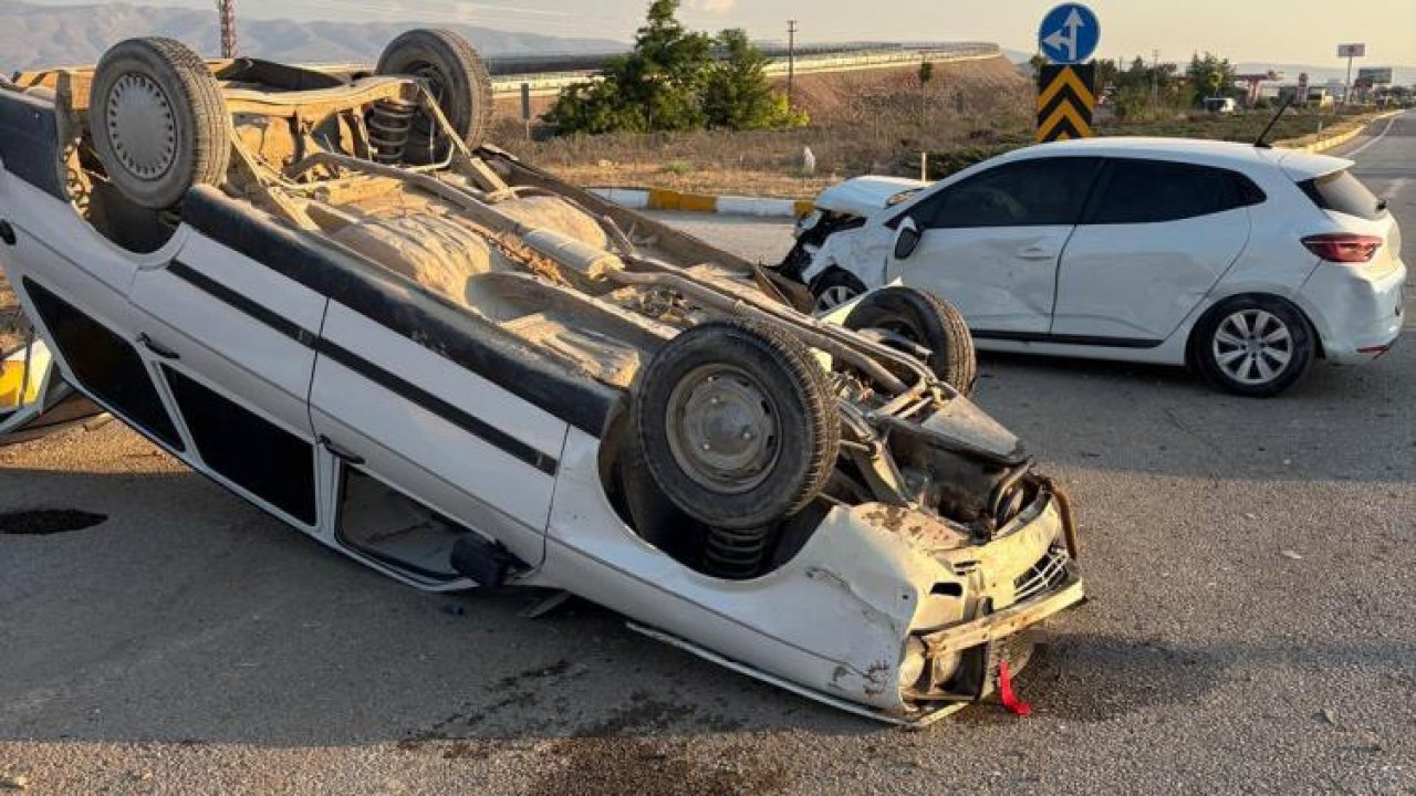 Konya'da kaza: 3 kişi yaralandı