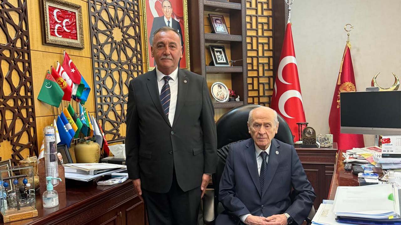 MHP Yunak'tan Devlet Bahçeli'ye ziyaret