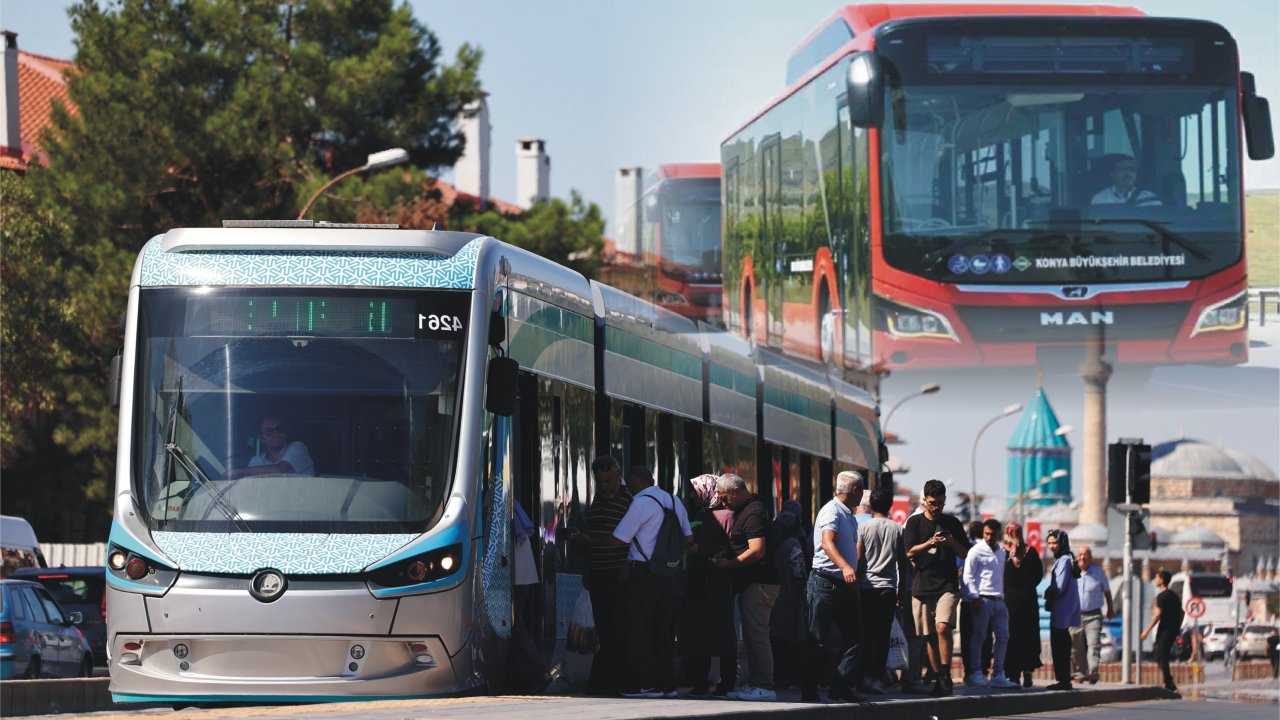 Konya’da 15 Temmuz’da toplu ulaşım ücretsiz: Ek seferler devrede!