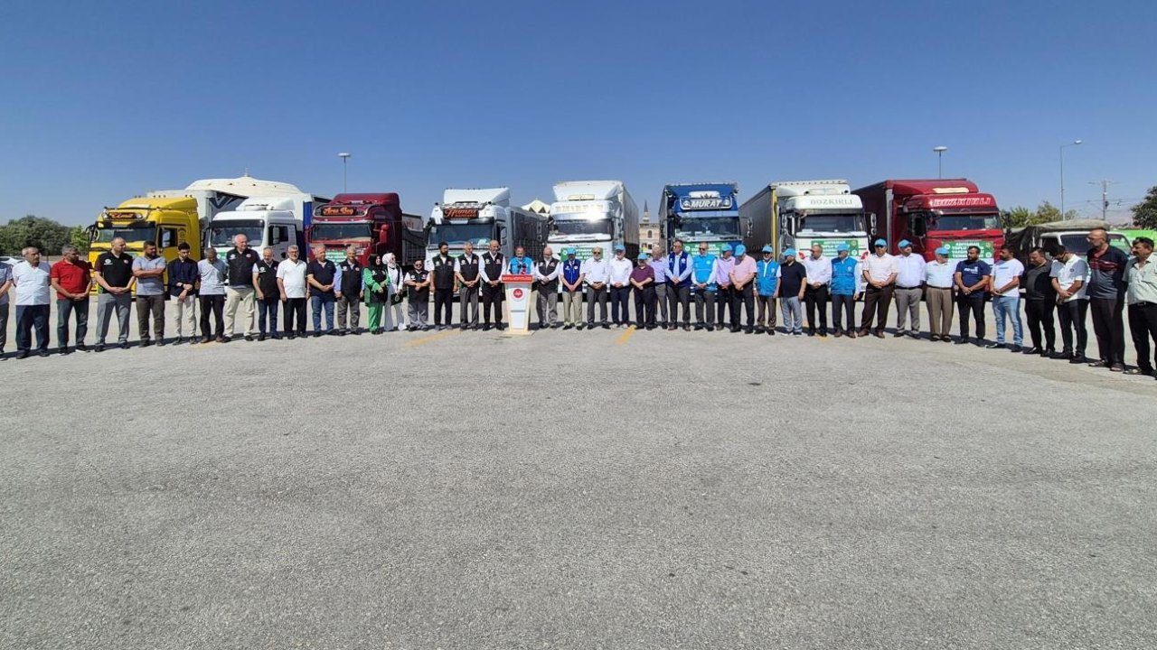 Konya’dan Adıyaman’a 100 çift için köprü oldular