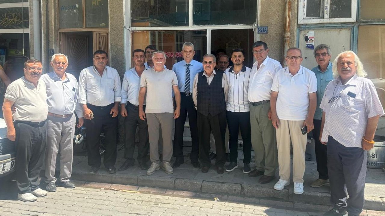 CHP Konya Meram ve Çumra'da vatandaşlarla bira araya geldi