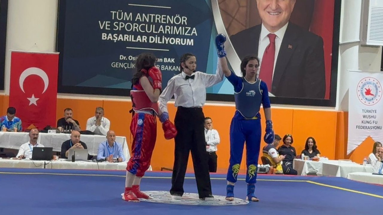 Wushu Balkan Şampiyonası sona erdi! Meramlı sporcular madalyalarla döndü