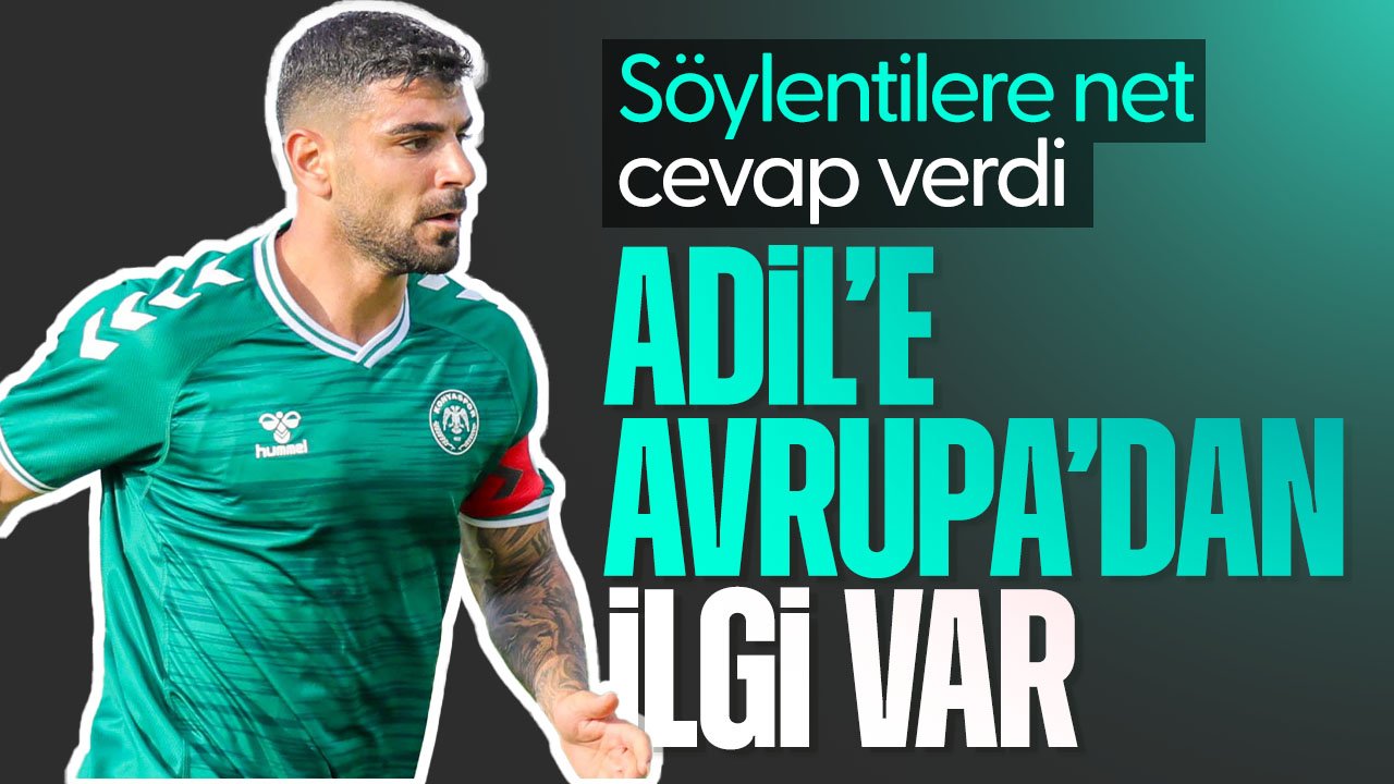 Konyaspor'da Adil Demirbağ'a Avrupa'dan ilgi var