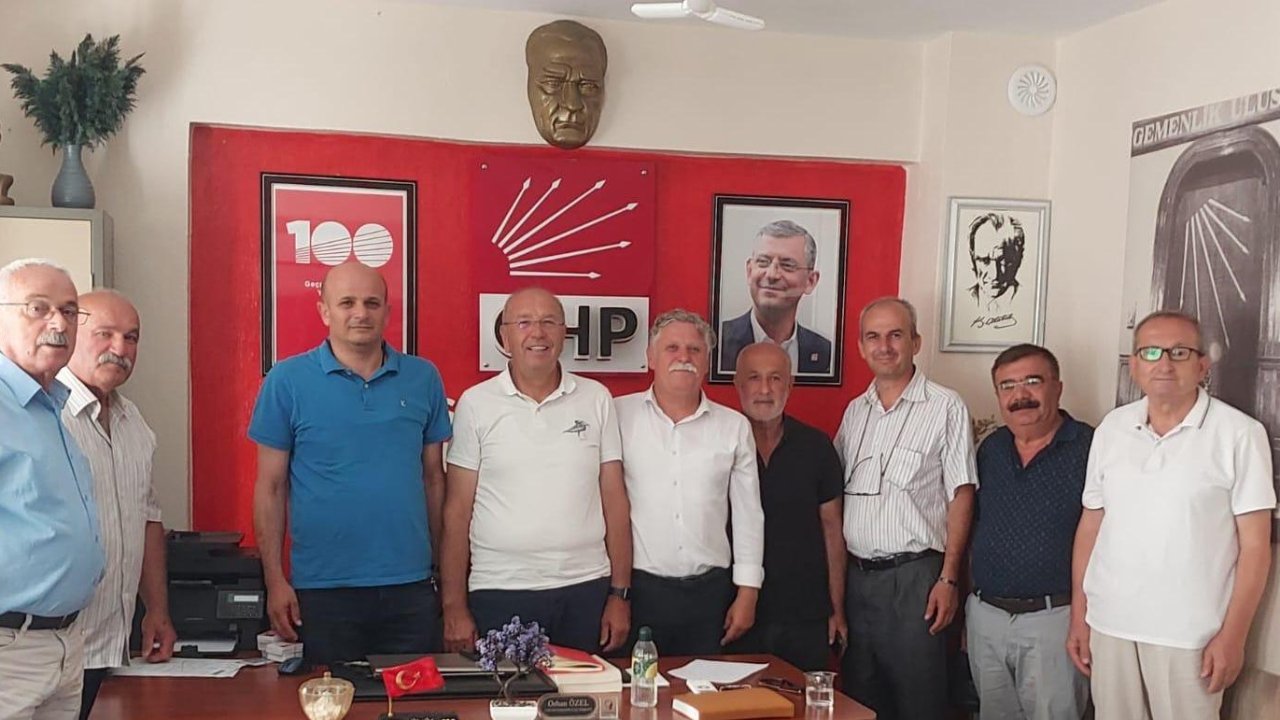 CHP Konya'dan Seydişehir ziyareti! Su soruna dikkat çektiler