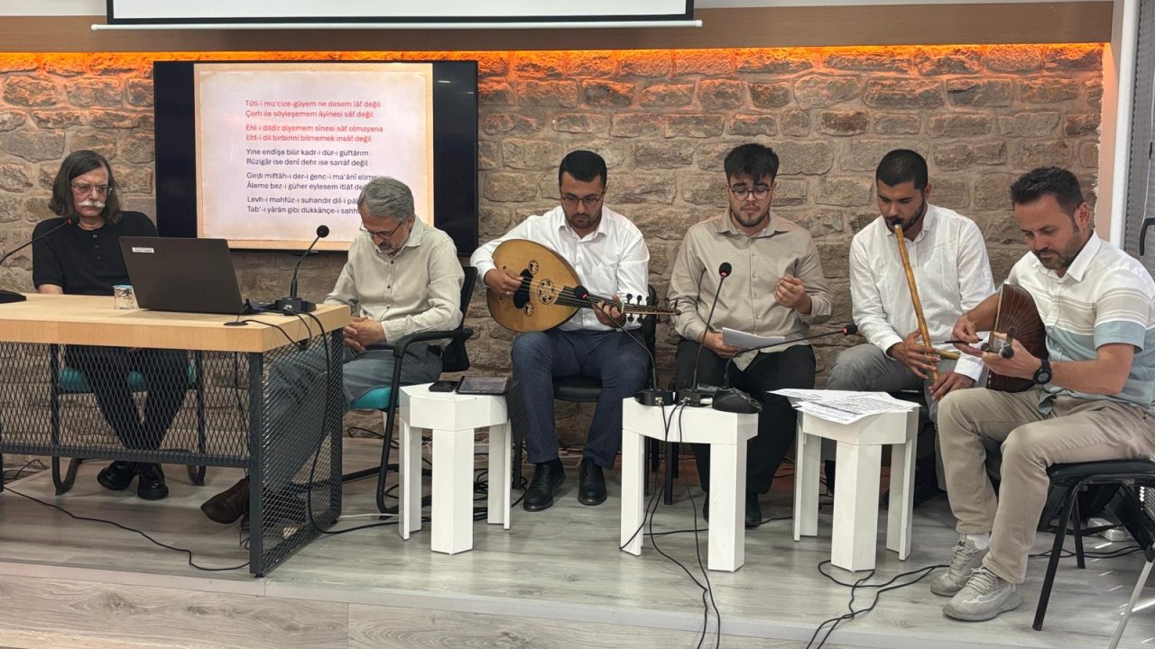 Şiirin mûsikîsi, mûsikînin şiiri Konya'da sanatseverlerle buluştu!