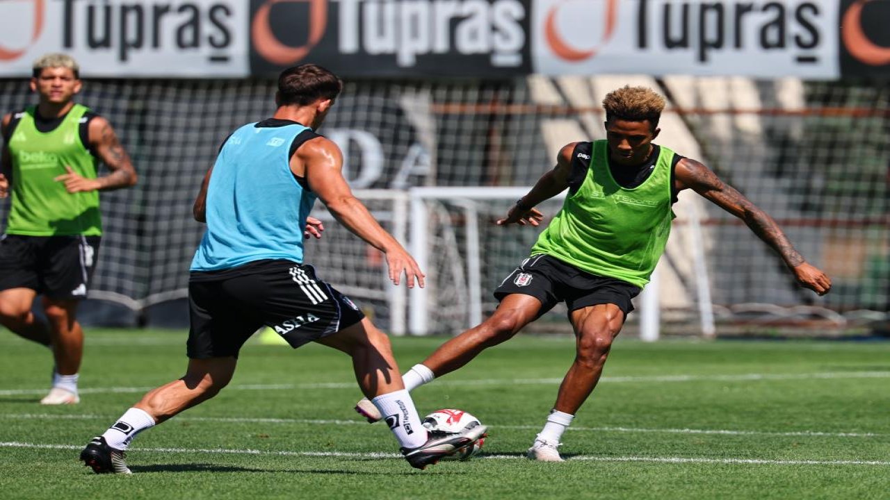 Beşiktaş'ta Shaktar Donetsk hazırlıkları devam ediyor