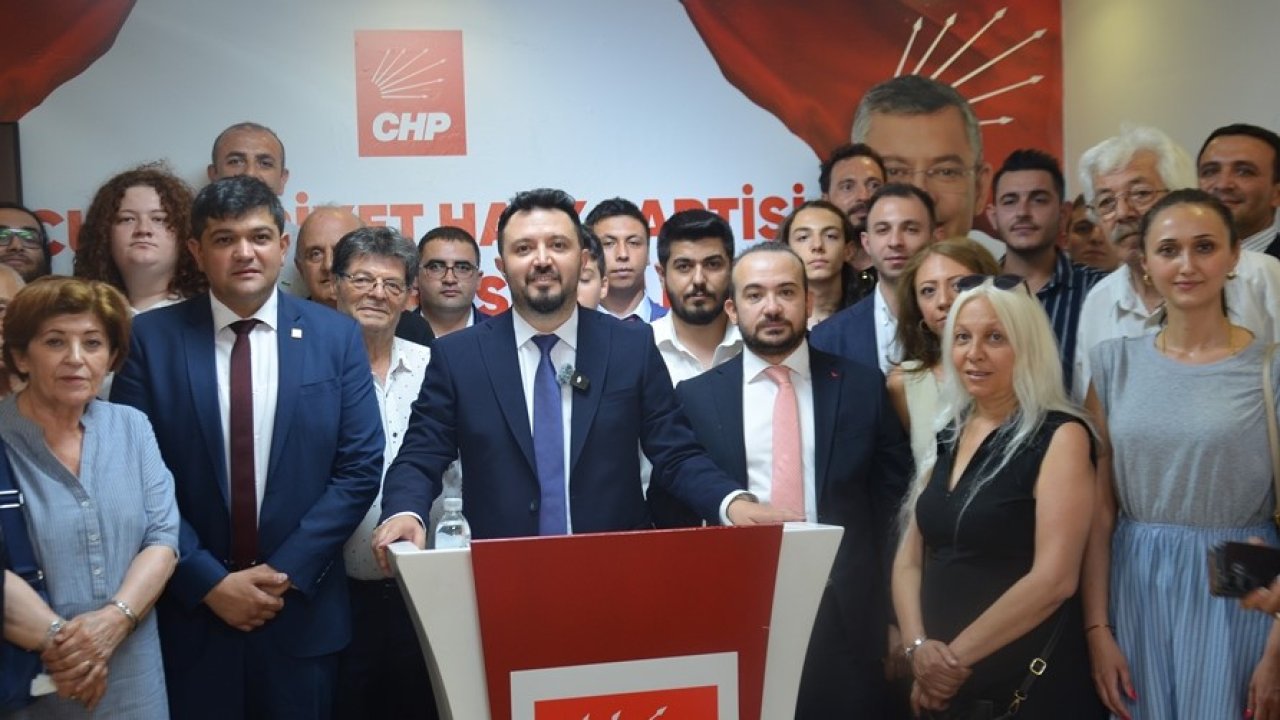 CHP Selçuklu'da Onur Düzgün adaylığını duyurdu
