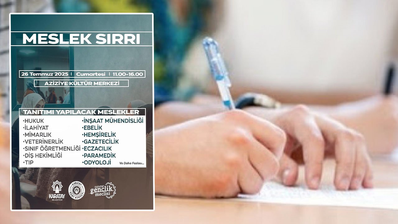 Konya'da Karatay Belediyesi tercih yapacak öğrencilere destek olacak