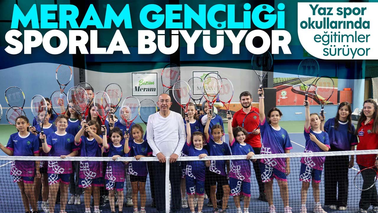 Konya'da geleceğe yaz spor okullarında hazırlanıyorlar! Başkan Kavuş ziyaret etti