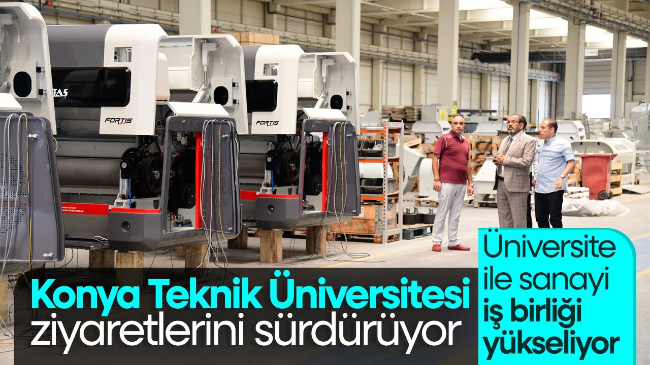 Konya'da üniversite-sanayi iş birliği güçleniyor! KTÜN rektörü Ortaş Değirmeni ziyaret etti