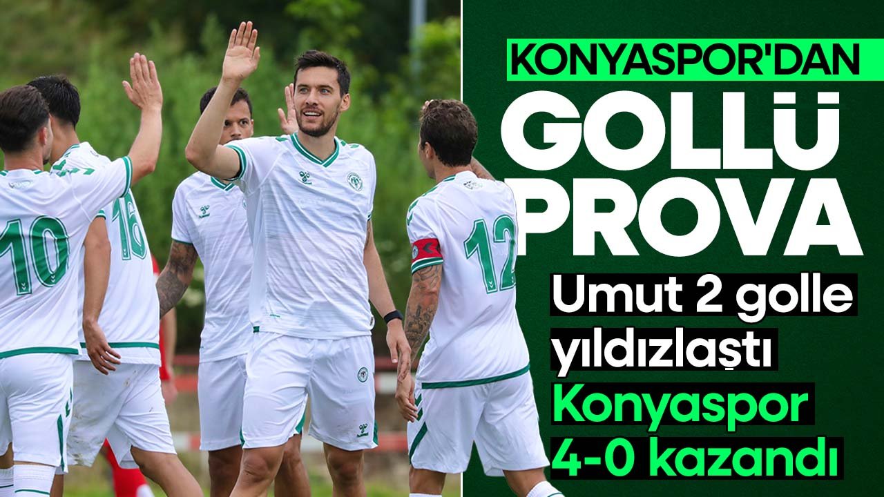 Konyaspor'dan gollü prova: Avusturya'daki ikinci hazırlık maçında 4-0 galip geldi