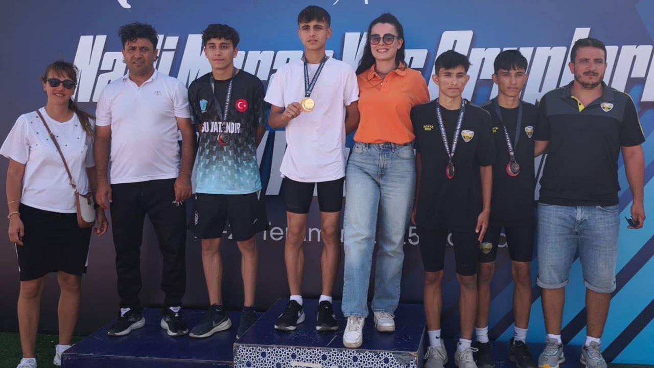 Konya Büyükşehir Belediyespor’dan atletizmde madalya yağmuru!