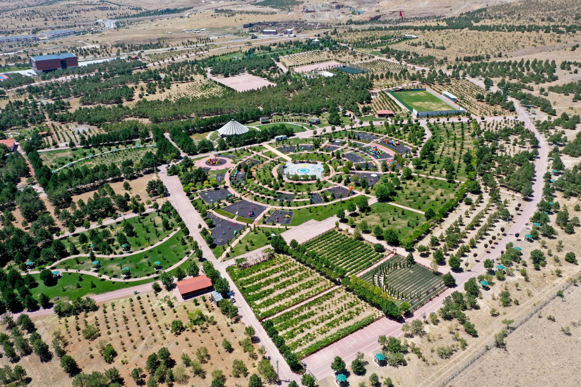 Dutlu Millet Bahçesi'nde ateşli piknik yasaklandı