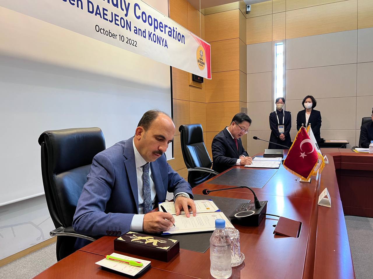 Konya Büyükşehir Belediyesi,  Güney Kore’nin Daejeon Büyükşehir Belediyesi ile kardeş şehir oldu