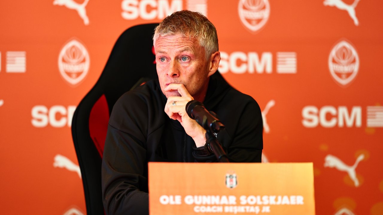 Beşiktaş Tur için sahada! Ole Gunnar Solskjaer: "İki gol bulmak zorundayız"