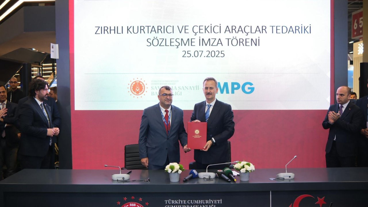 MPG ile Savunma Sanayii Başkanlığı arasında büyük antlaşma