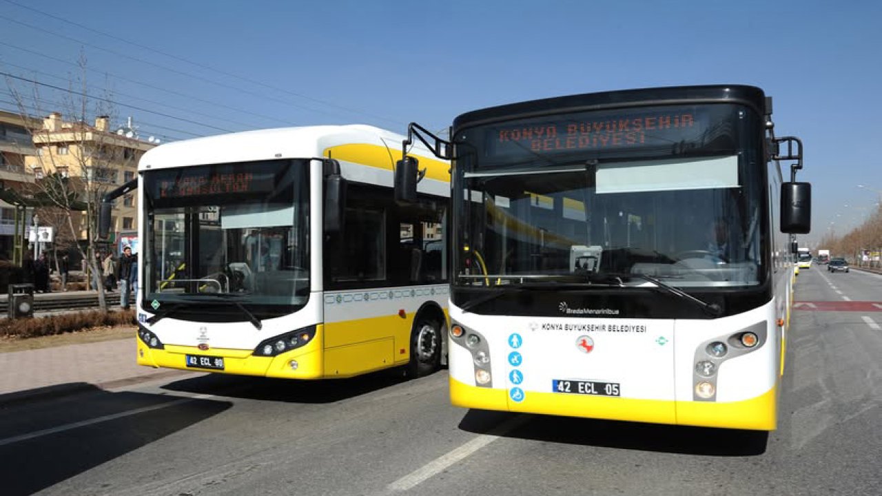 Konya'da toplu ulaşım duyurusu: Bu otobüs hattı yeniden düzenlendi!