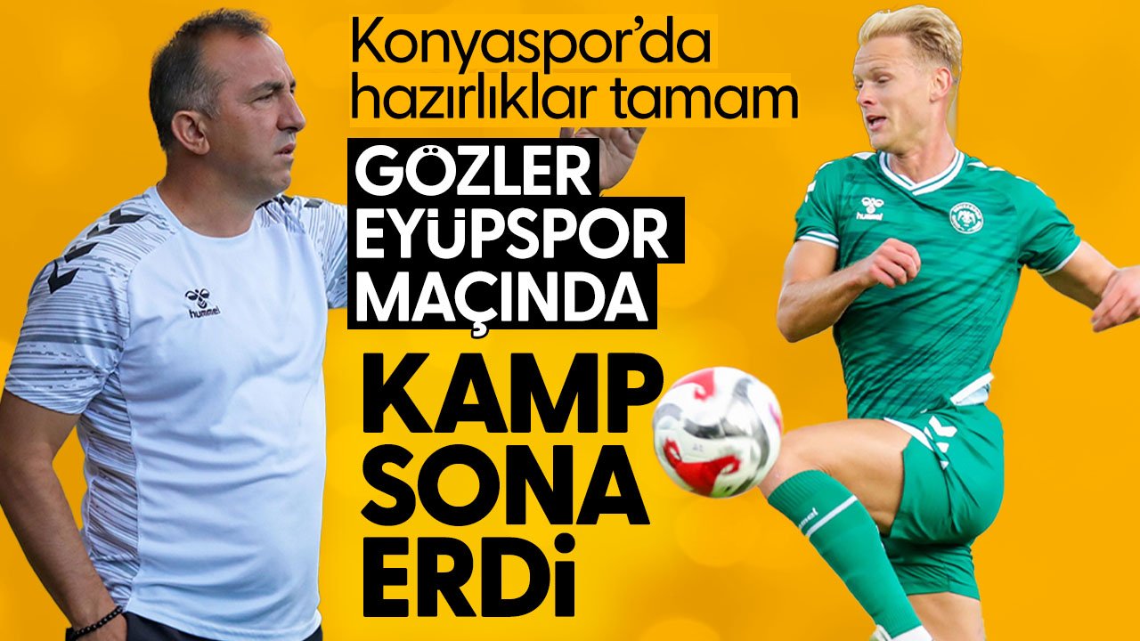 Anadolu Kartalı izne ayrıldı: Konyaspor'da yeni sezon hazırlıkları tamamlandı