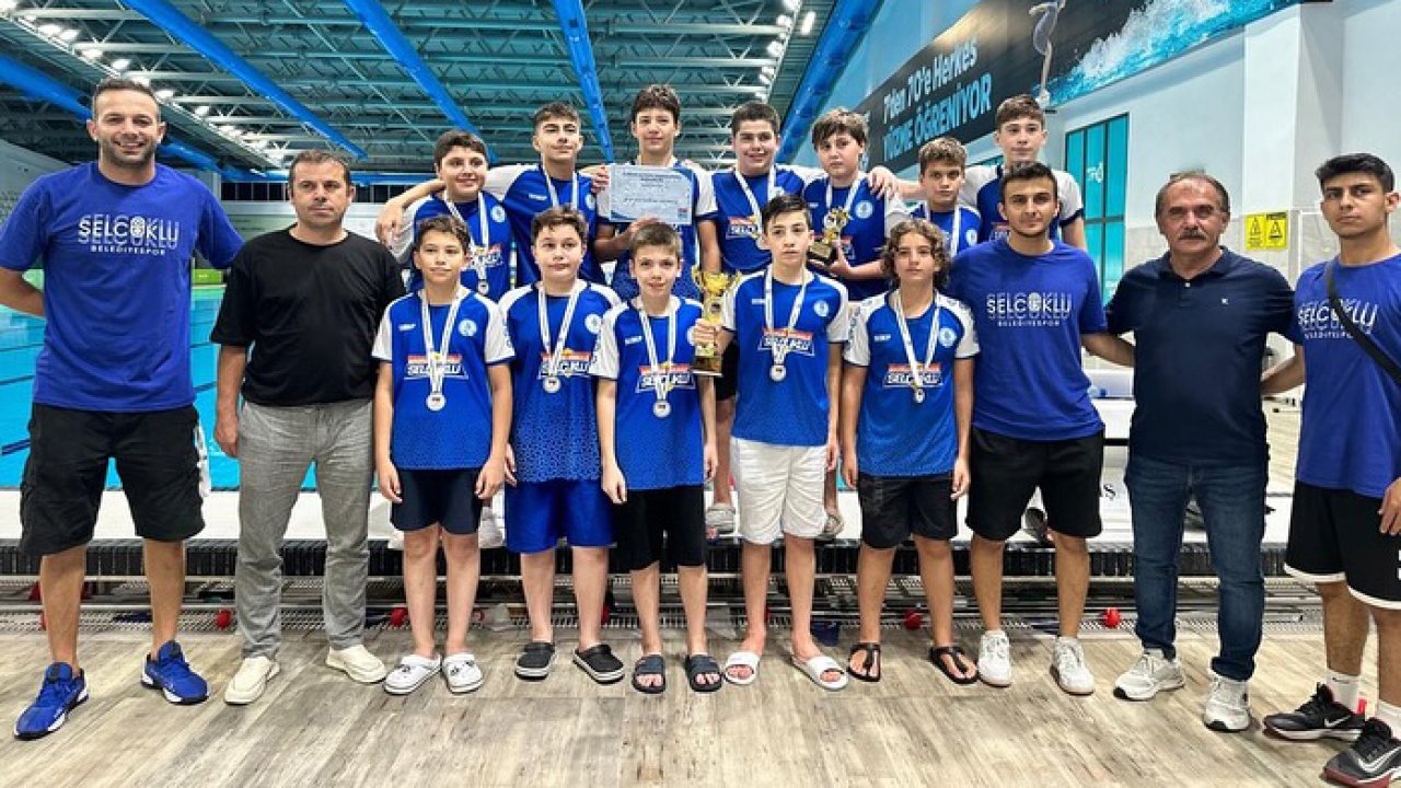 Selçuklu Belediyespor U13 Sutopu Takımı Türkiye ikincisi oldu!