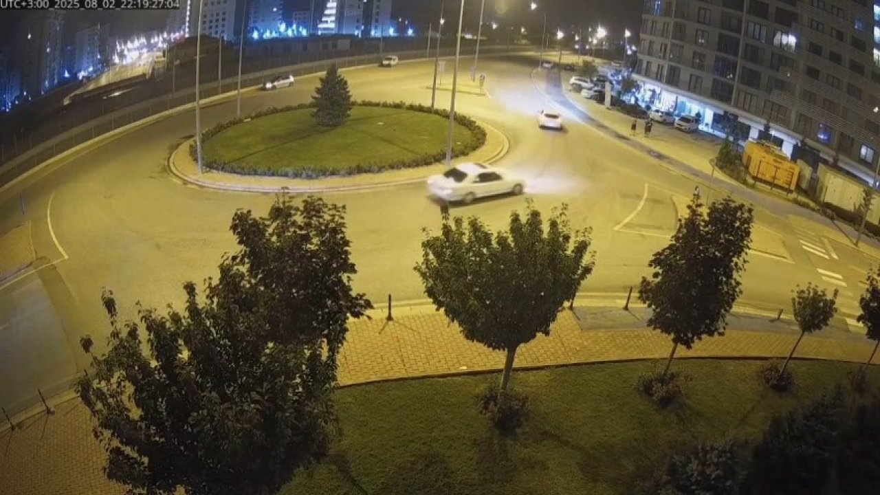 Konya'da drift yaptı, 92 bin lira ceza yedi
