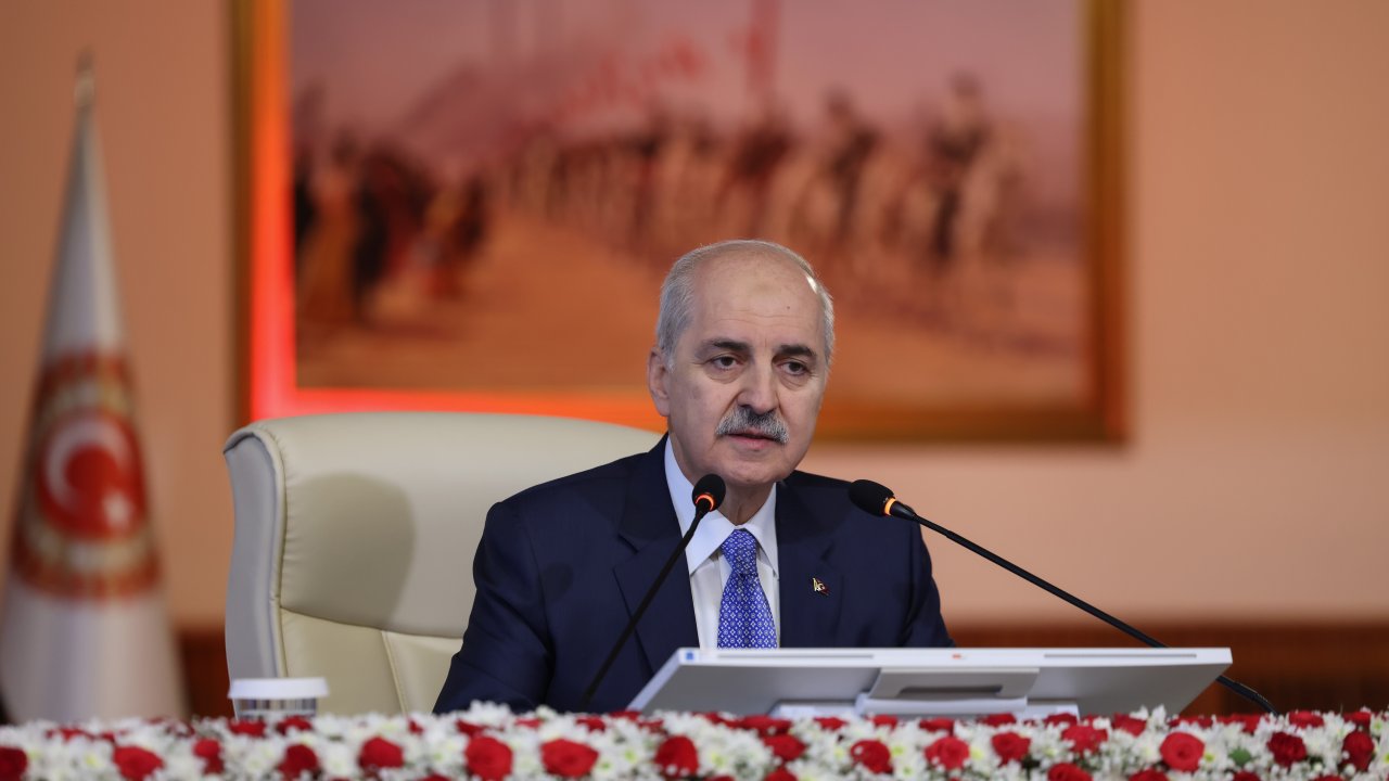 TBMM Başkanı Numan Kurtulmuş: "Tarihi bir dönüm noktasındayız"