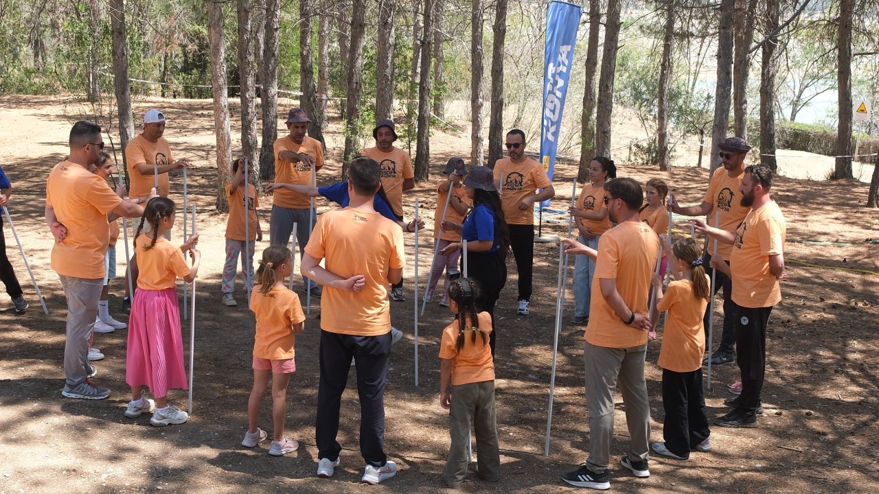 Baba-kız kampı çok sevildi! Konya'da babalar ve kızları doyasıya eğlendi