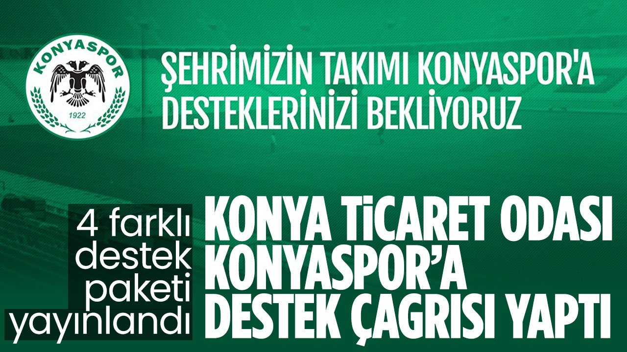 KTO, iş adamlarını Konyaspor'a destek yapmaya davet etti