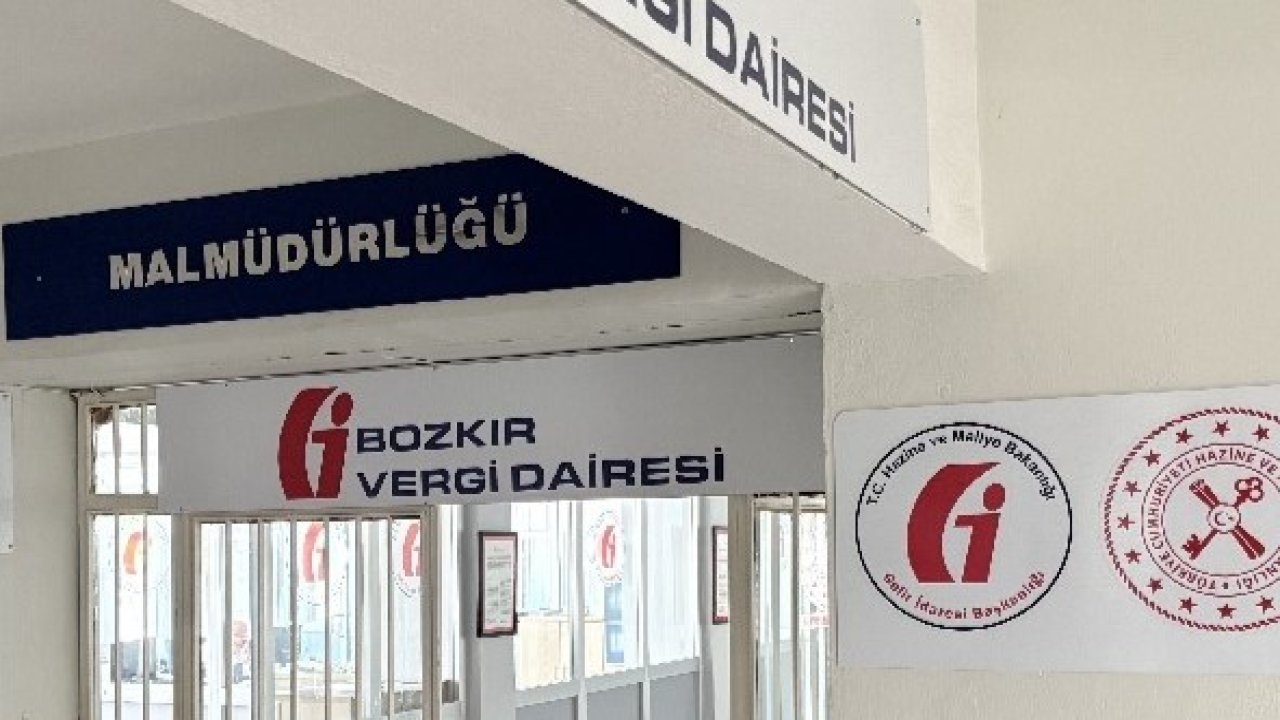 Bozkır'da Mal Müdürlüğü Vergi Dairesi oldu