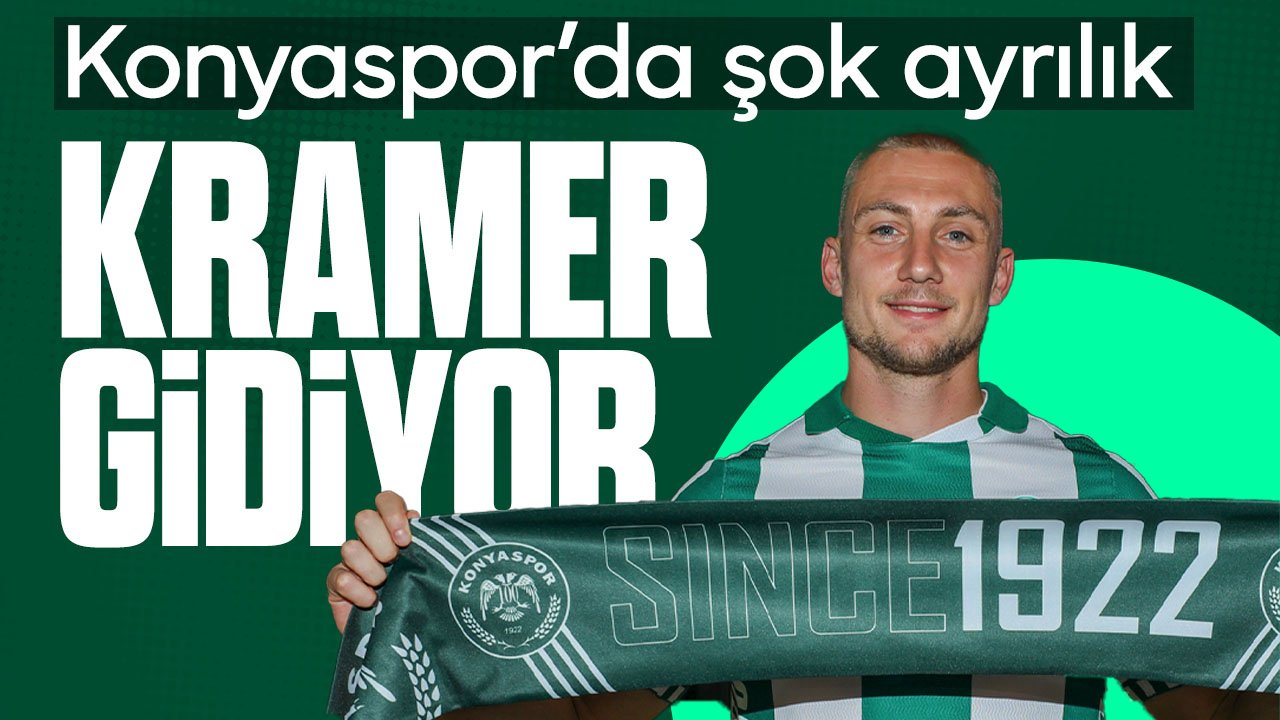 Konyaspor'da sürpriz gelişme: Kramer kiralık olarak takımdan ayrılıyor