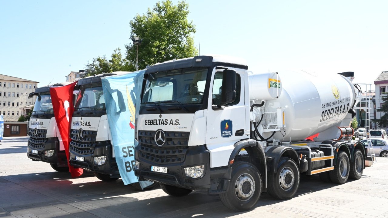Seydişehir Belediyesi daha iyi hizmet için araç filosunu güçlendirdi