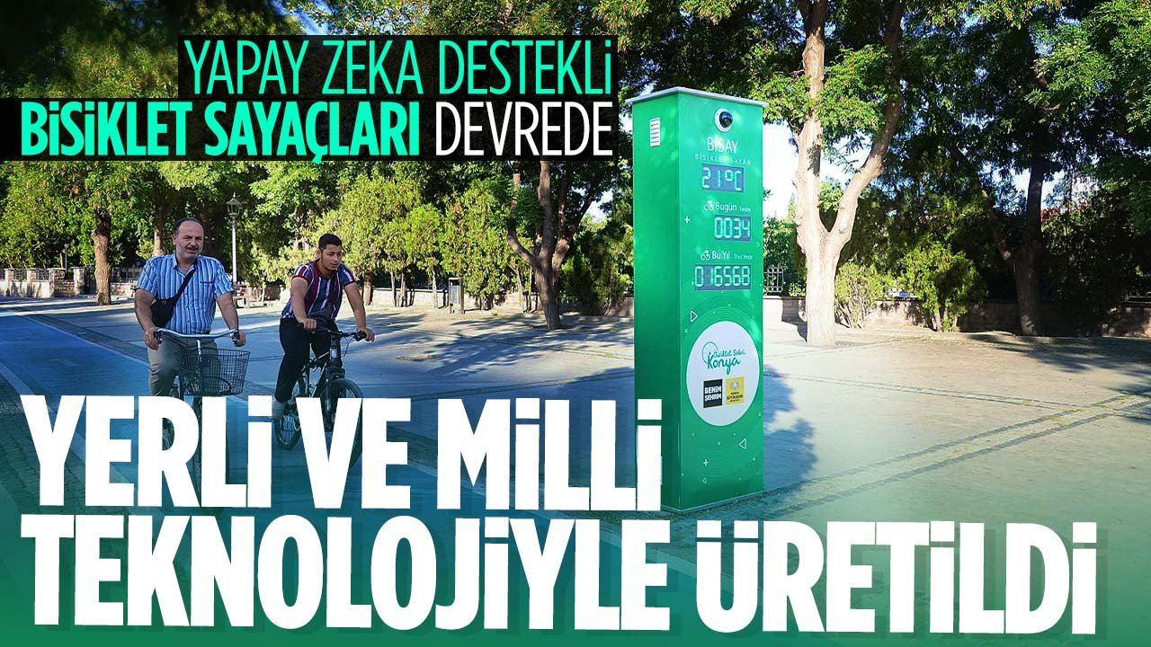 Bisiklet şehri Konya'da 'BİSAY' hayata geçirildi