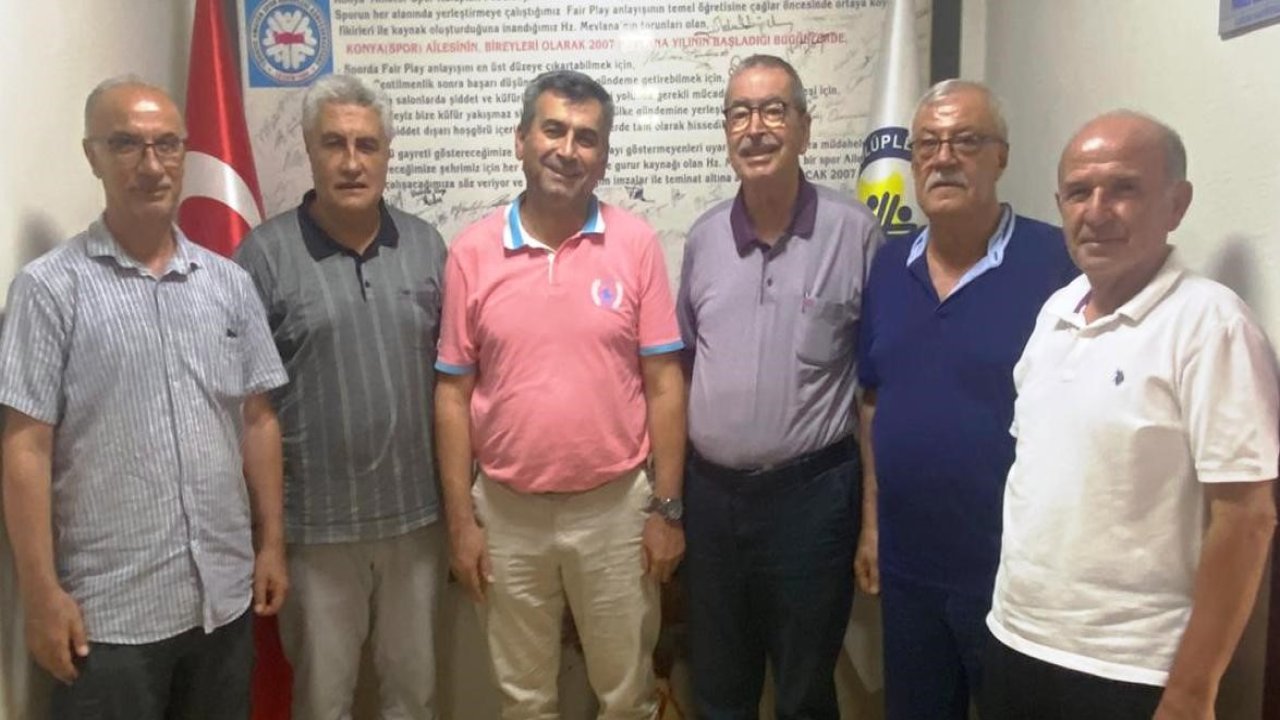 İl Spor Hizmetleri Müdürü Bilal Yavaş'tan Konya ASKF'ye ziyaret